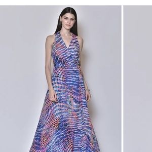 Be by Chetta B Abstract Maxi Dress Size 12